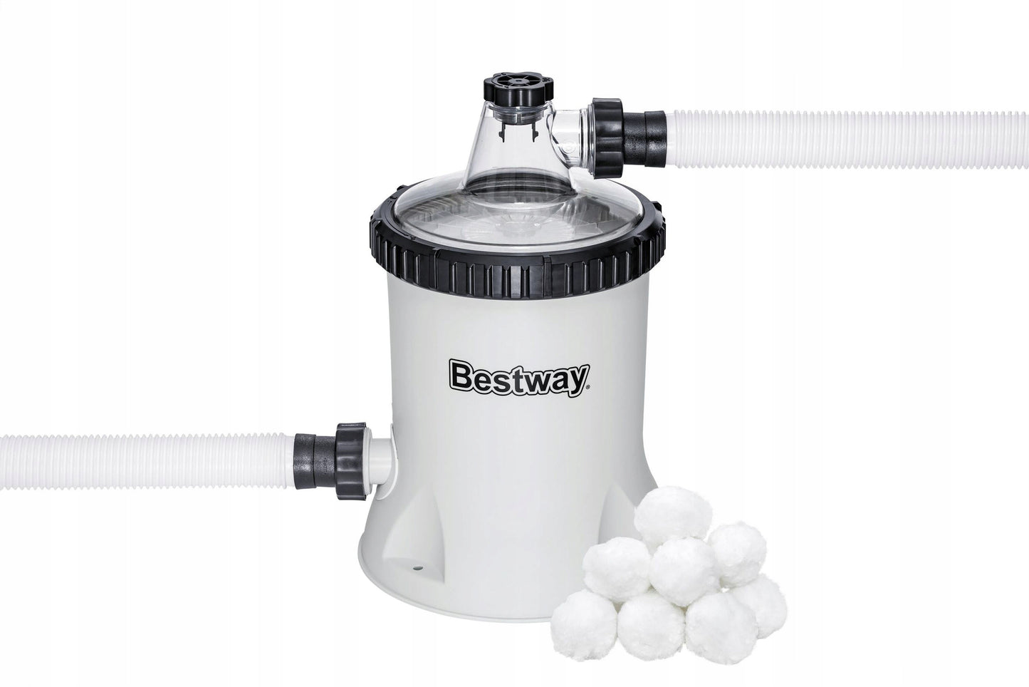 Filtro siurblys baseinui 5678 l/h + filtravimo kamuoliukai Bestway