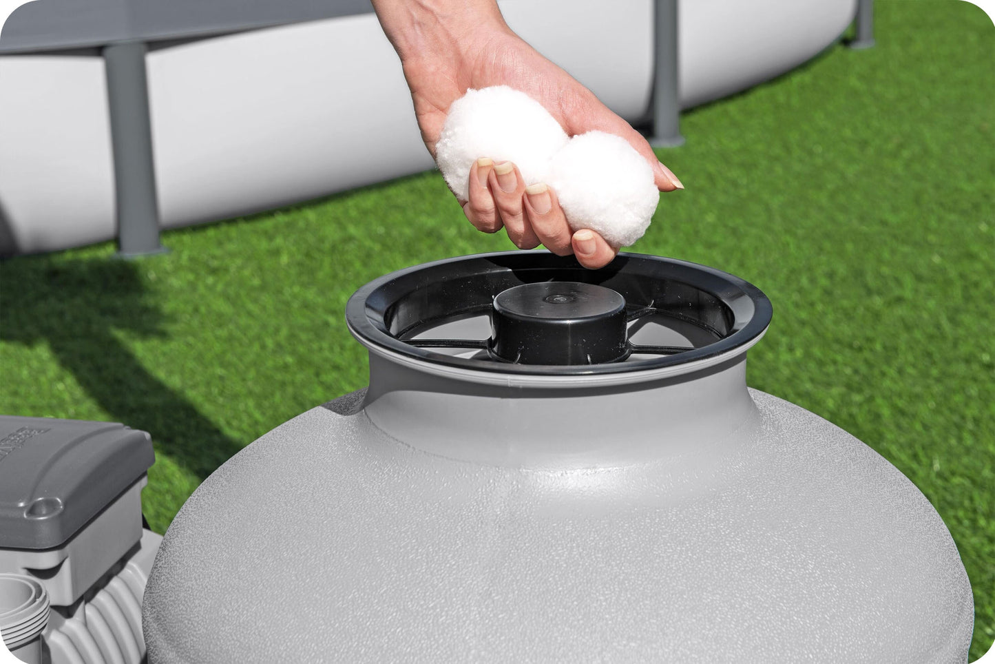 Smėlio siurblys baseinams filtras baseinams 11355 L/h jungiamosios detalės žarnos Bestway