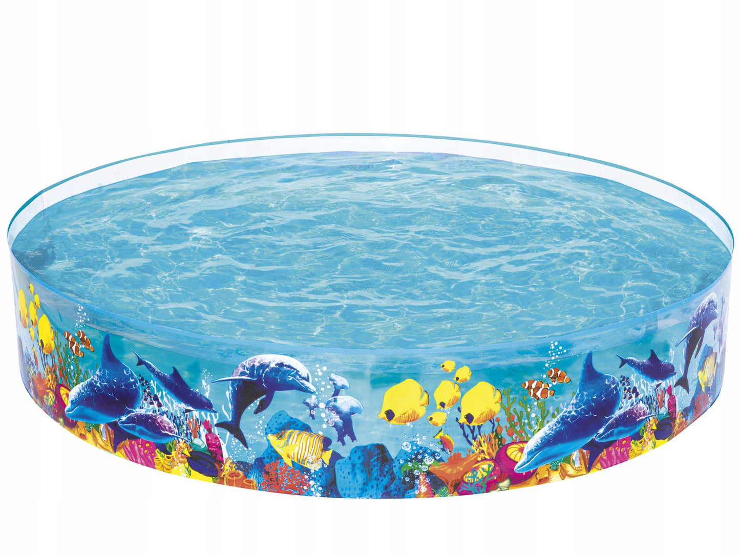 Sodo baseinas vaikams didelis 244x46cm BESTWAY