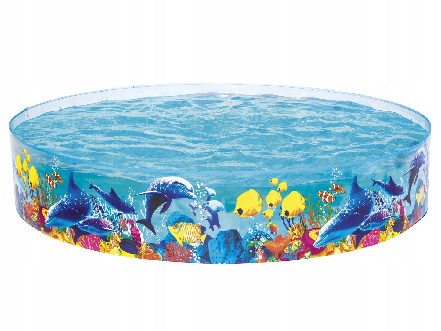 Sodo baseinas vaikams didelis 244x46cm BESTWAY
