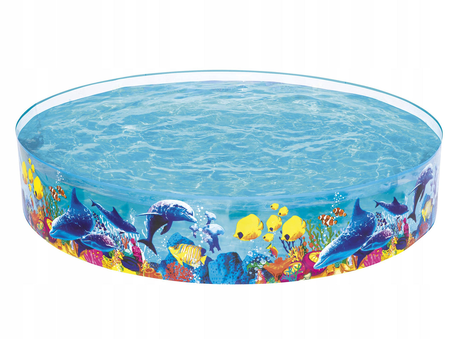 Sodo baseinas vaikams didelis 244x46cm BESTWAY