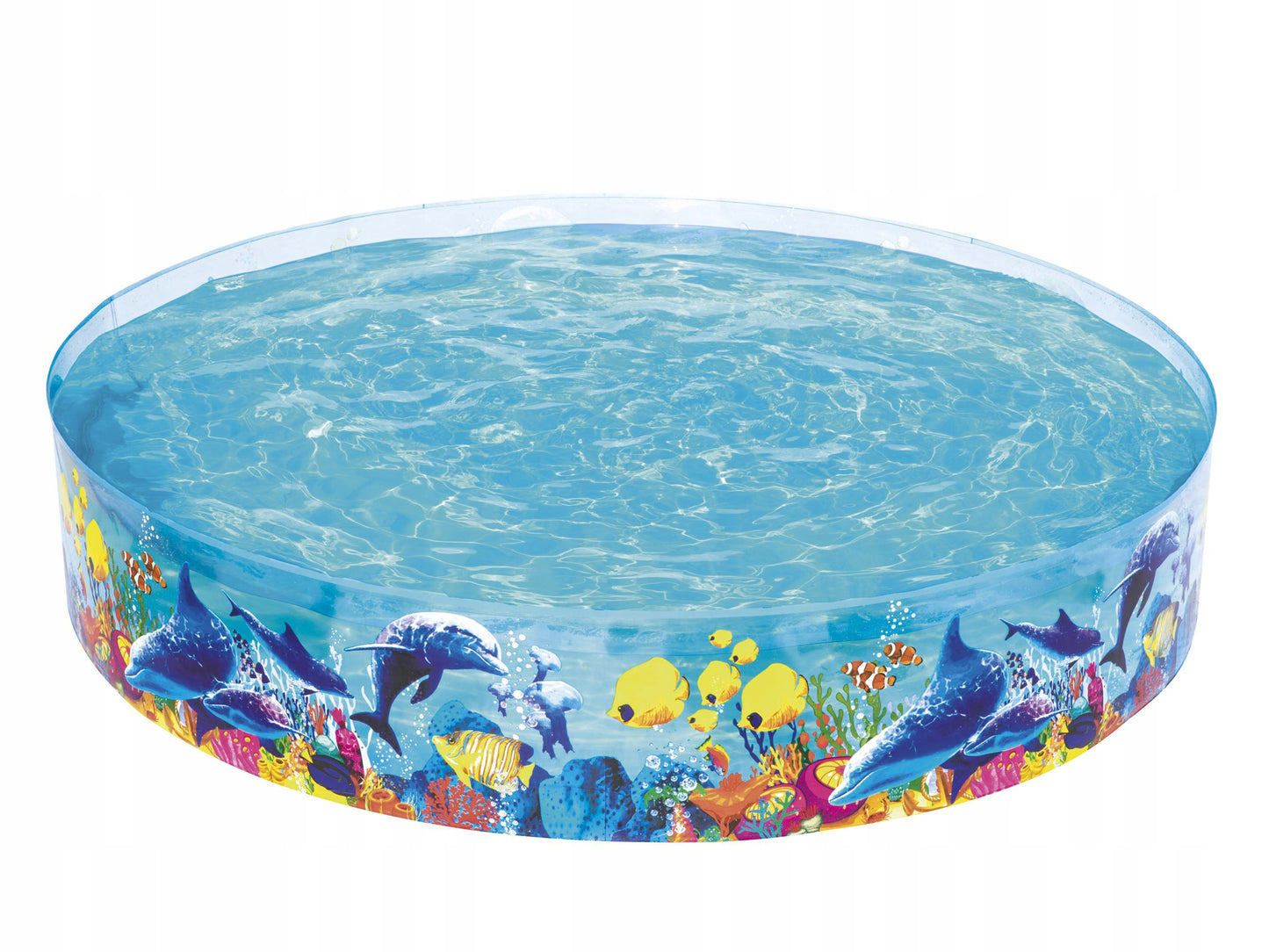 Sodo baseinas vaikams didelis 244x46cm BESTWAY