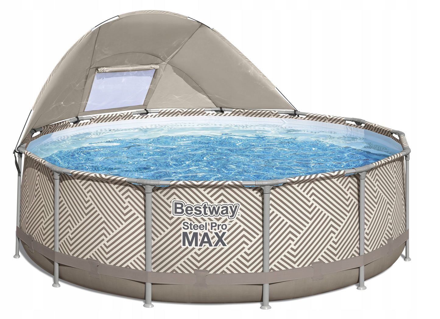 SODO SURENKAMAS BASEINAS SU STOGU 396x107cm BESTWAY 12in1 RINKINYS