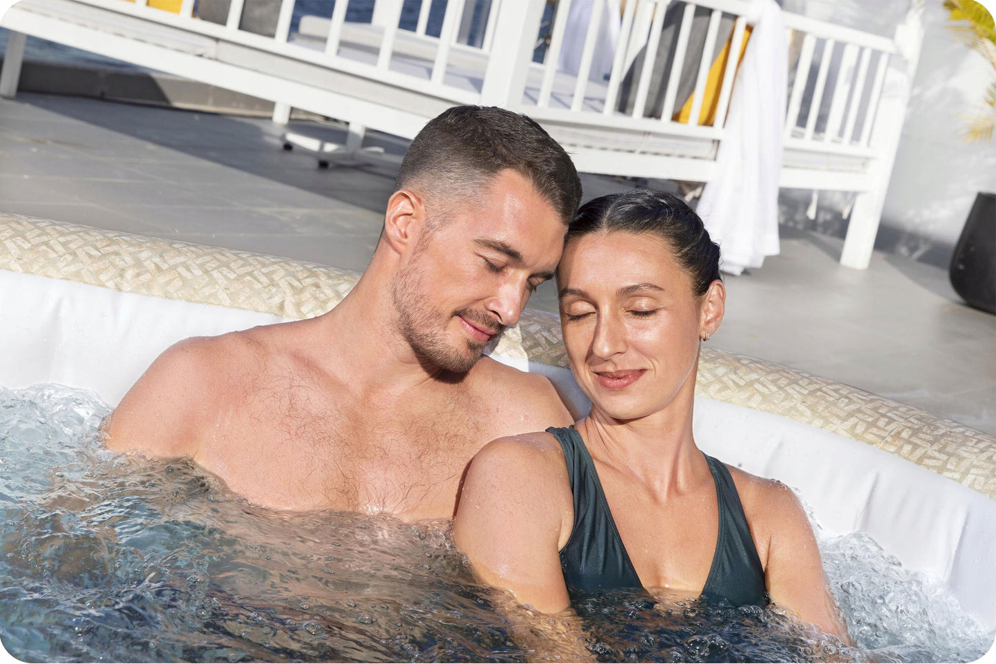 PRIPUČIAMAS SODO SPA AirJet Rome HIDROMASAŽAS Bestway 7 asm. 201cm