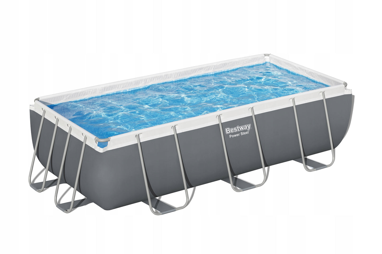 Surenkamas sodo baseinas ir smėlio siurblys 404x201x100cm Bestway rinkinys 17in1