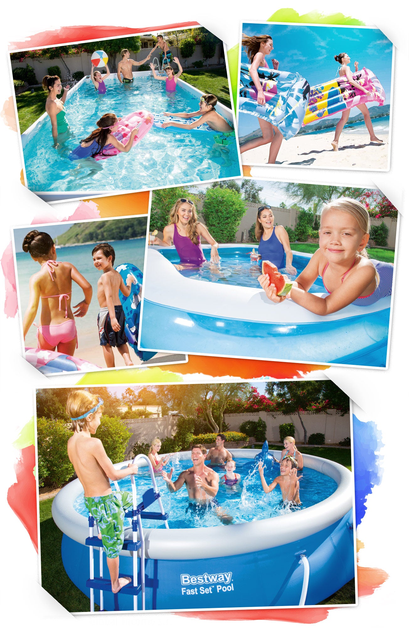 SURENKAMAS SODO BASEINAS 427x107 cm BESTWAY 11in1
