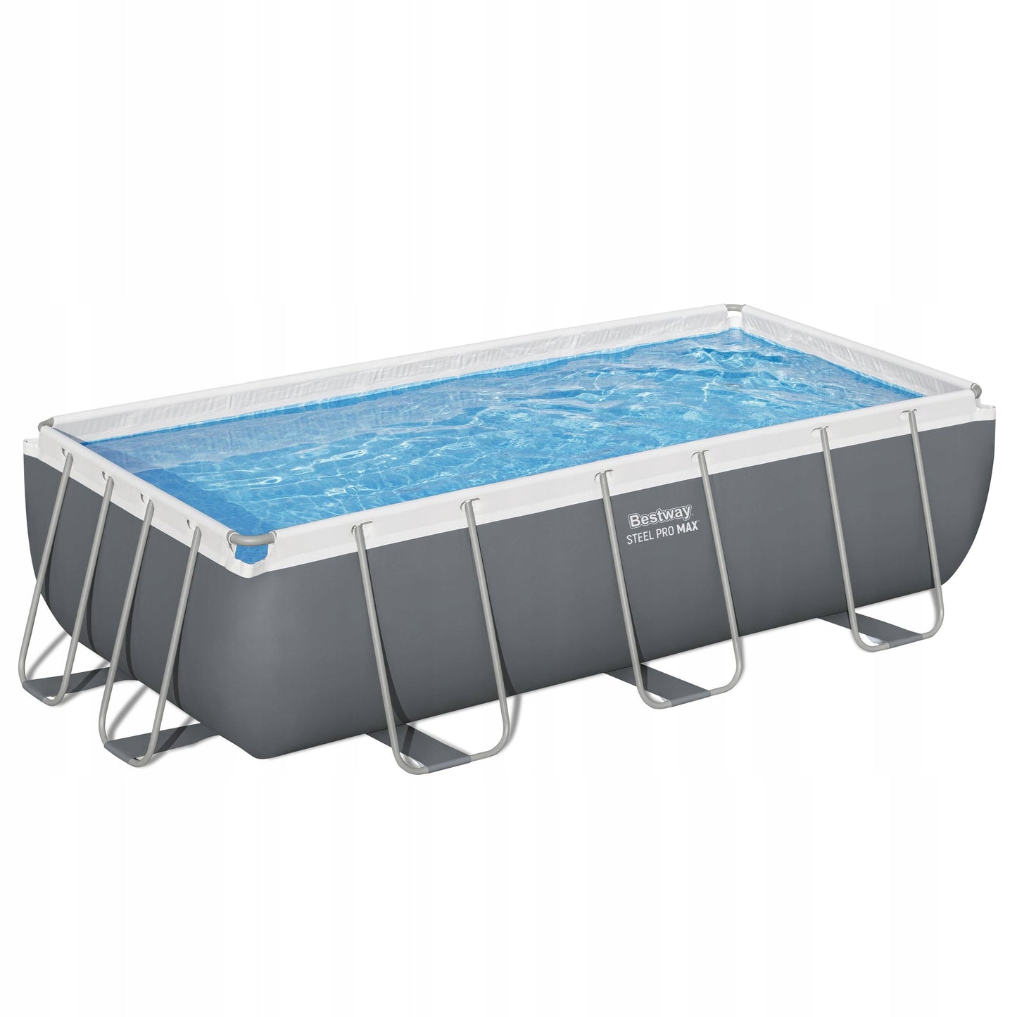 Sodo surenkamas baseinas 404x201x100 cm Bestway rinkinys su siurbliu 10in1