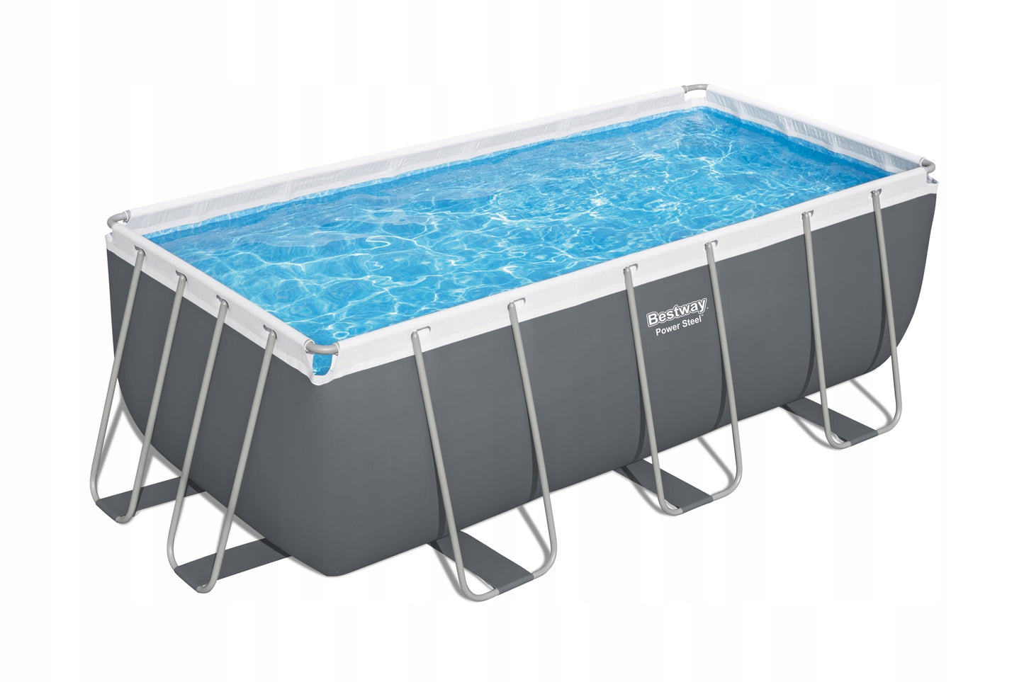 STAČIAKAMPIS SODO SURENKAMAS BASEINAS 412x201x122 cm BESTWAY RINKINYS 9in1