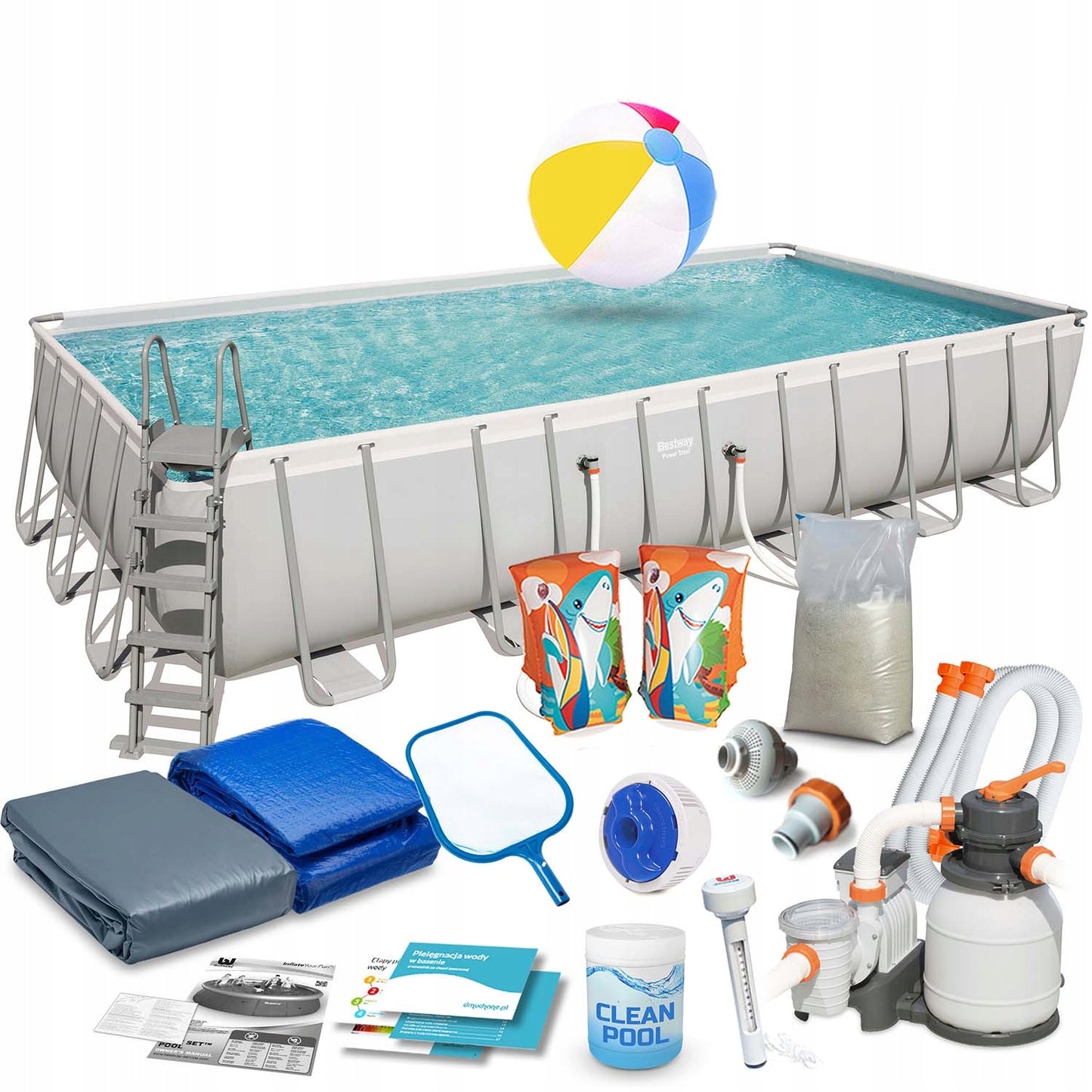 SURENKAMAS SODO BASEINAS 732x366x132 BESTWAY 11in1