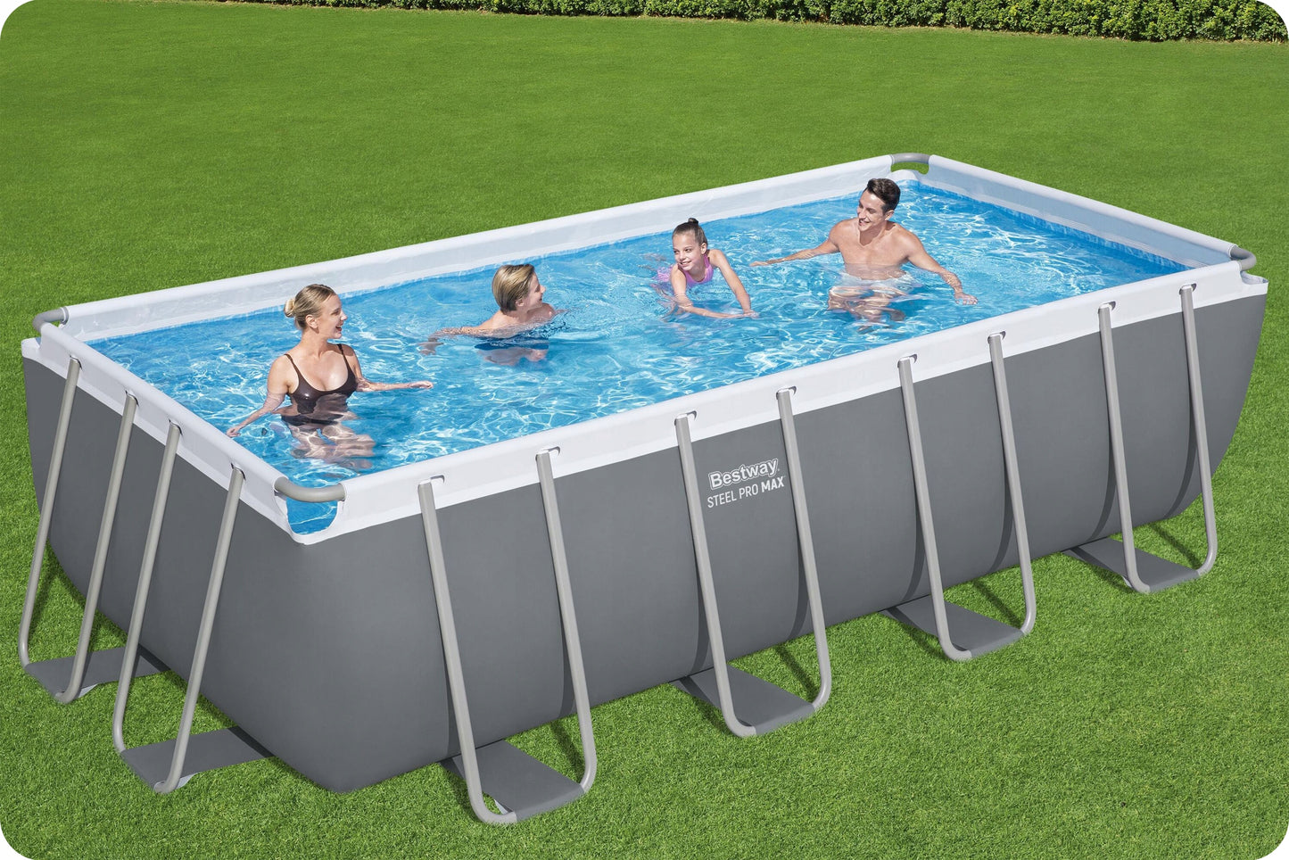 STAČIAKAMPIS SODO SURENKAMAS BASEINAS 488x244x122cm BESTWAY RINKINYS 18in1