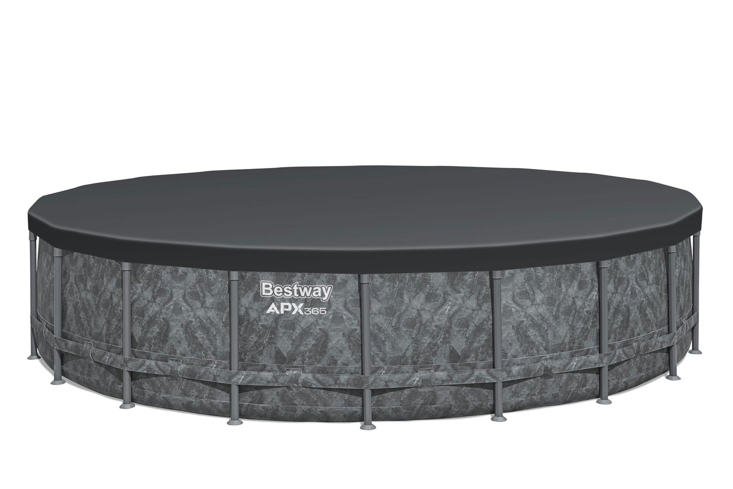 Apvalus SODO SURENKAMAS BASEINAS 610x132cm APX RINKINYS 11in1 BESTWAY