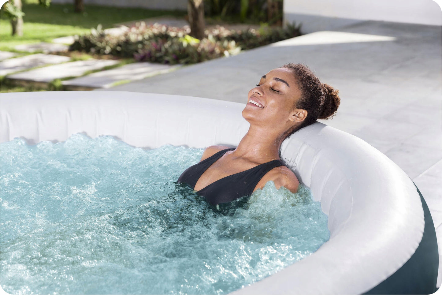 Pripučiamas Garden SPA AirJet Miami 6 asmenų hidromasažas Bestway