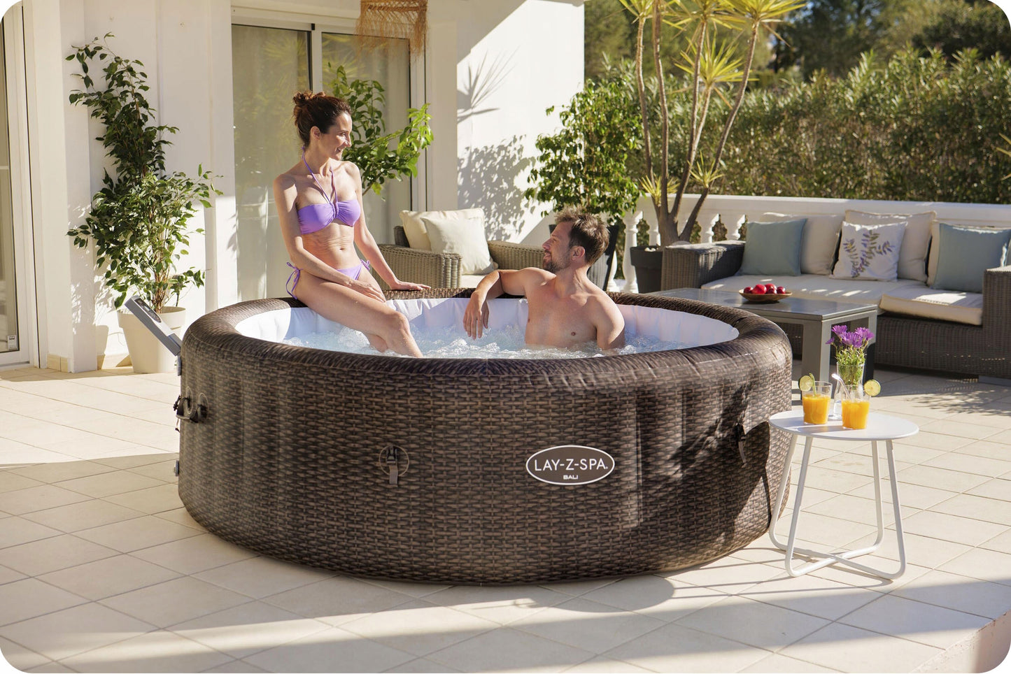 PRIPUČIAMAS SODO SPA AirJet Bali HYDROMASSAGE Bestway 7 asmenims