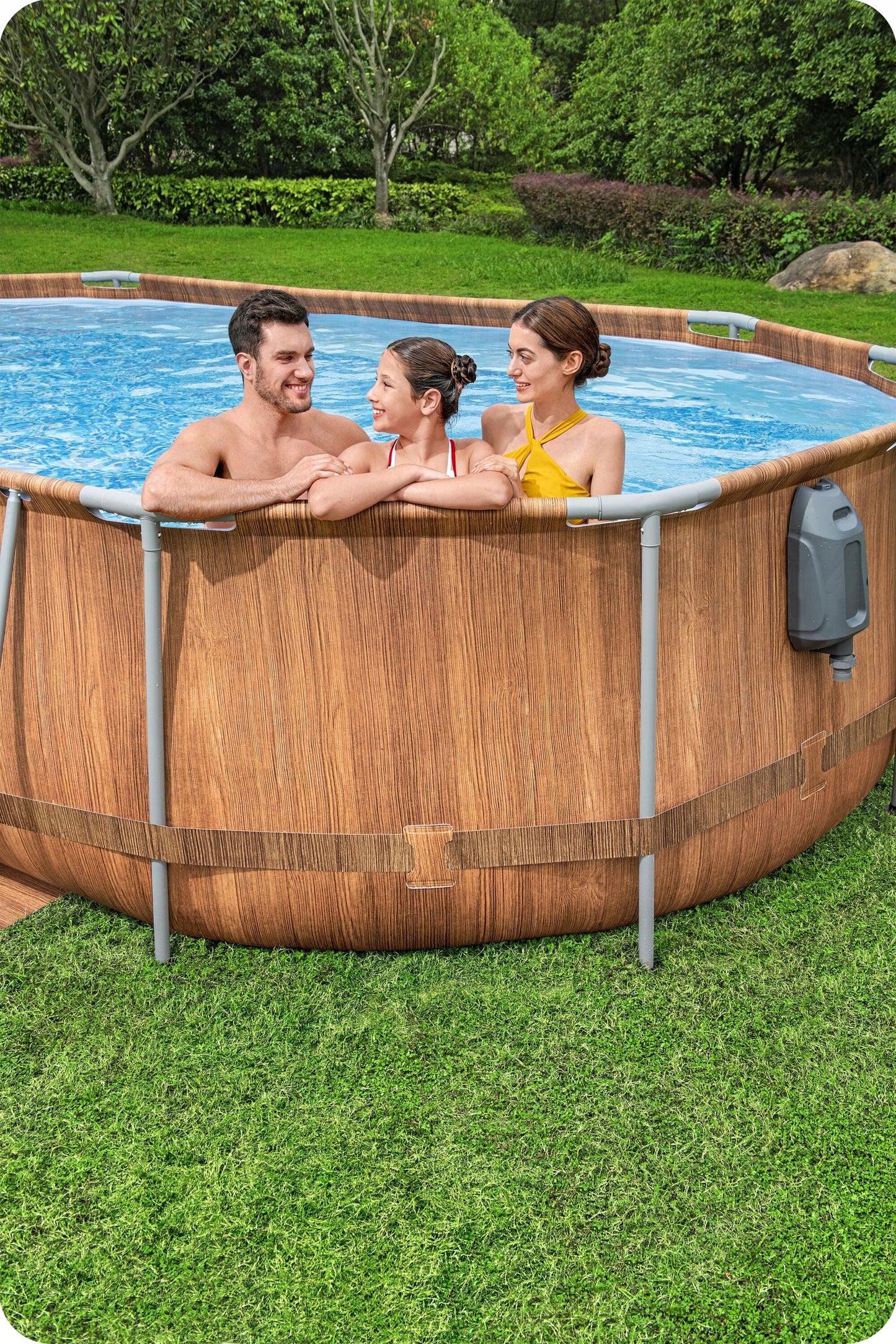 SODO SURENKAMAS BASEINAS OVALAS 610x366x122 cm RINKINYS 13in1 BESTWAY