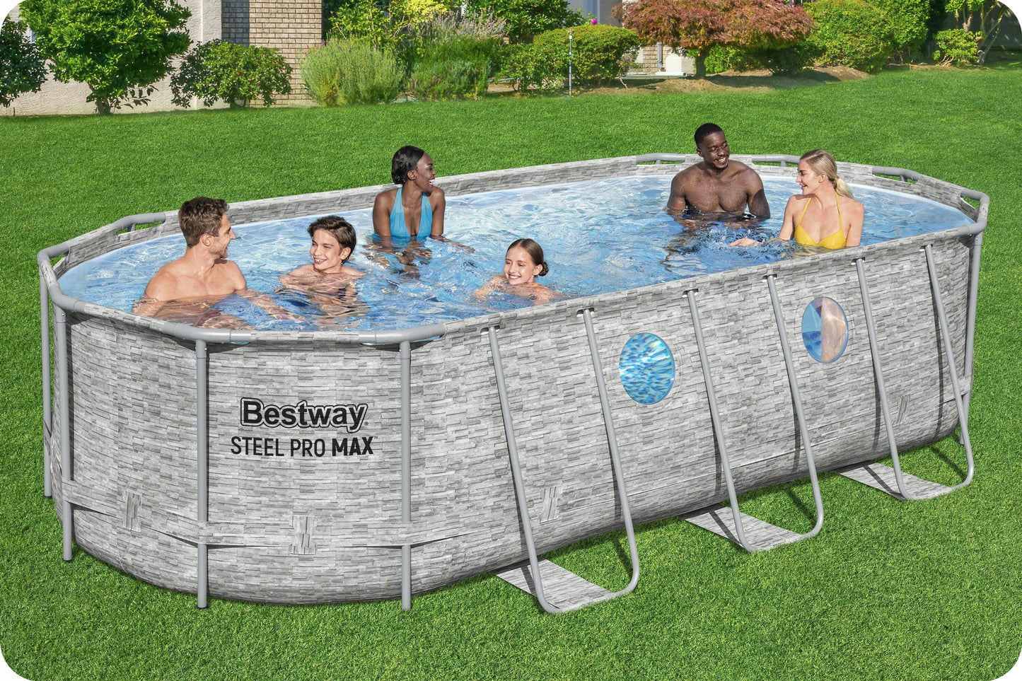 SODO SURENKAMAS BASEINAS 549x274x122cm OVALUS BESTWAY RINKINYS 11in1