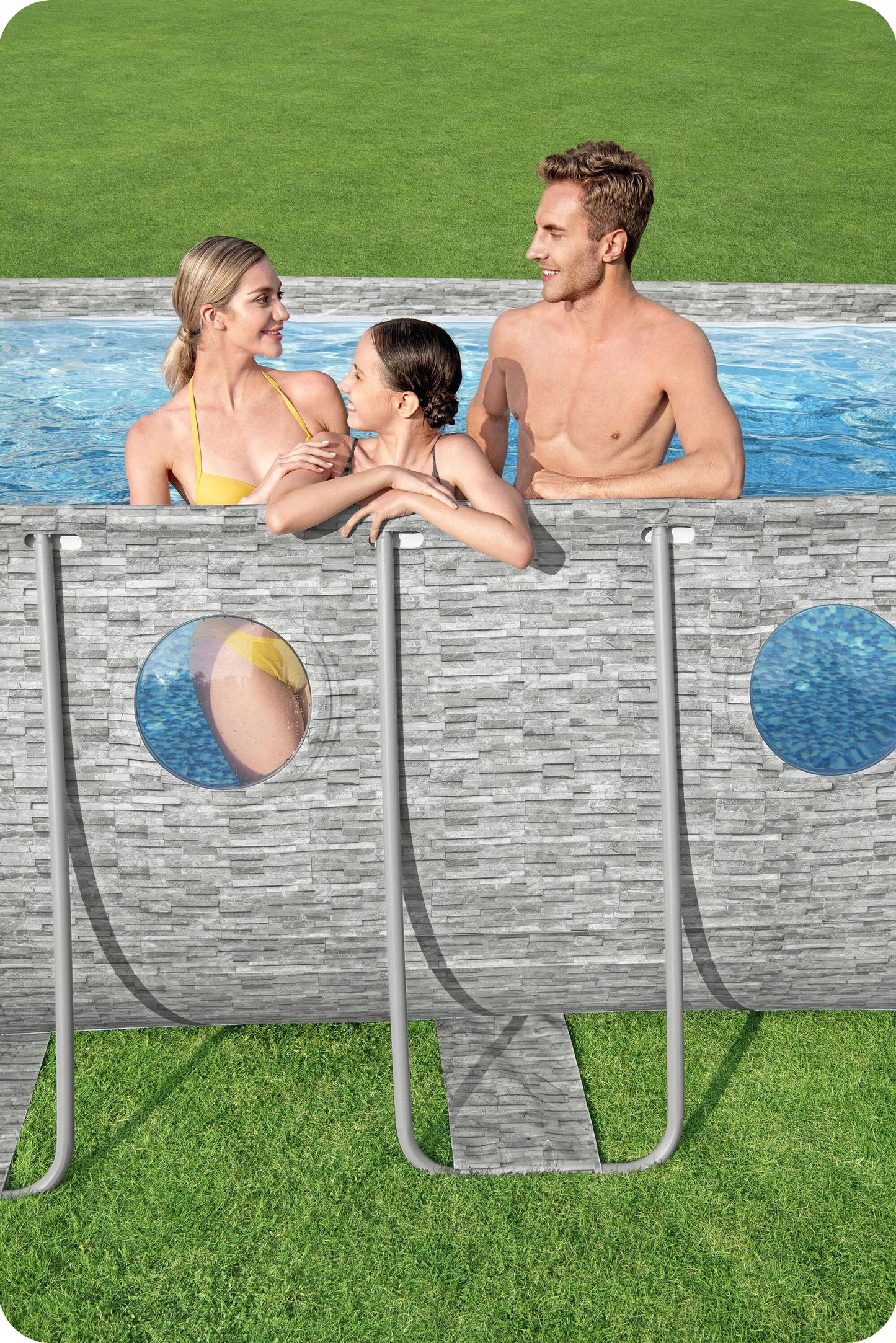 SODO SURENKAMAS BASEINAS 549x274x122cm OVALUS BESTWAY RINKINYS 11in1