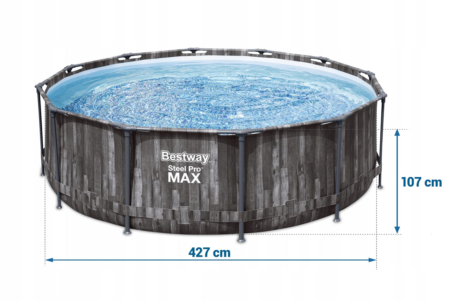 SURENKAMAS SODO BASEINAS 427x107cm BESTWAY 18in1