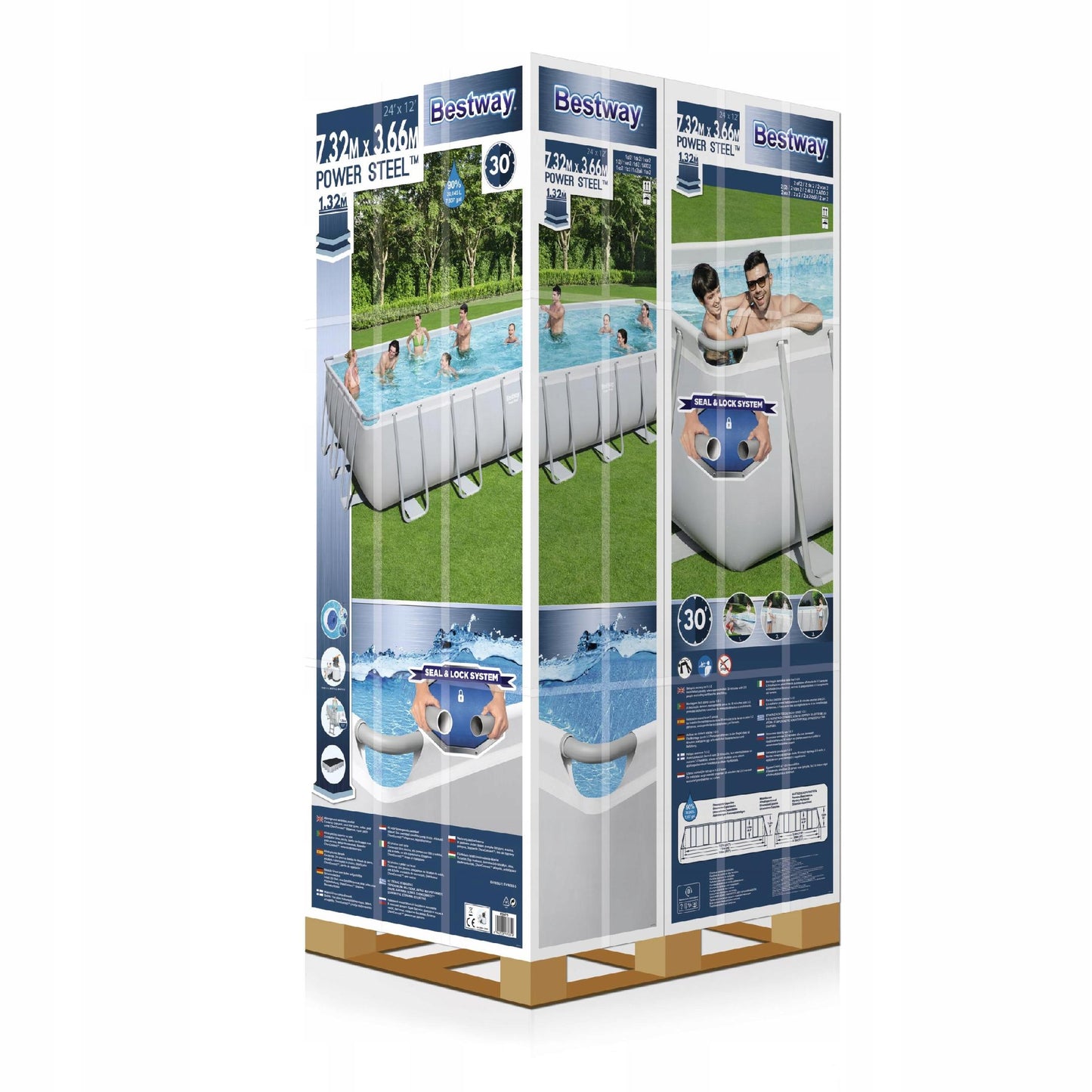 SURENKAMAS SODO BASEINAS 732x366x132 Bestway 17in1