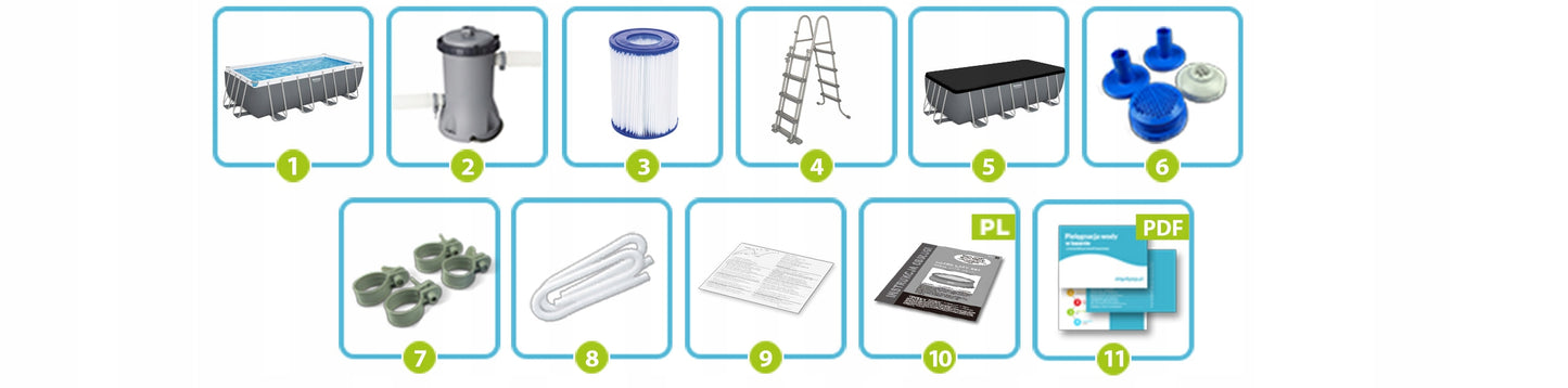 SODO BASEINAS 488x244x122 BESTWAY 11in1