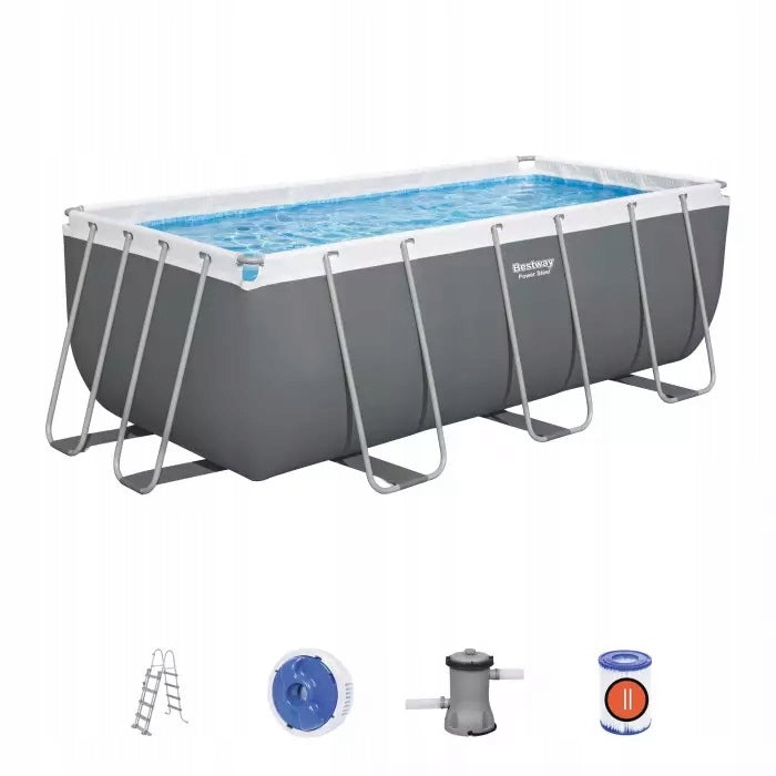 STAČIAKAMPIS SODO SURENKAMAS BASEINAS 412x201x122 BESTWAY RINKINYS 11in1
