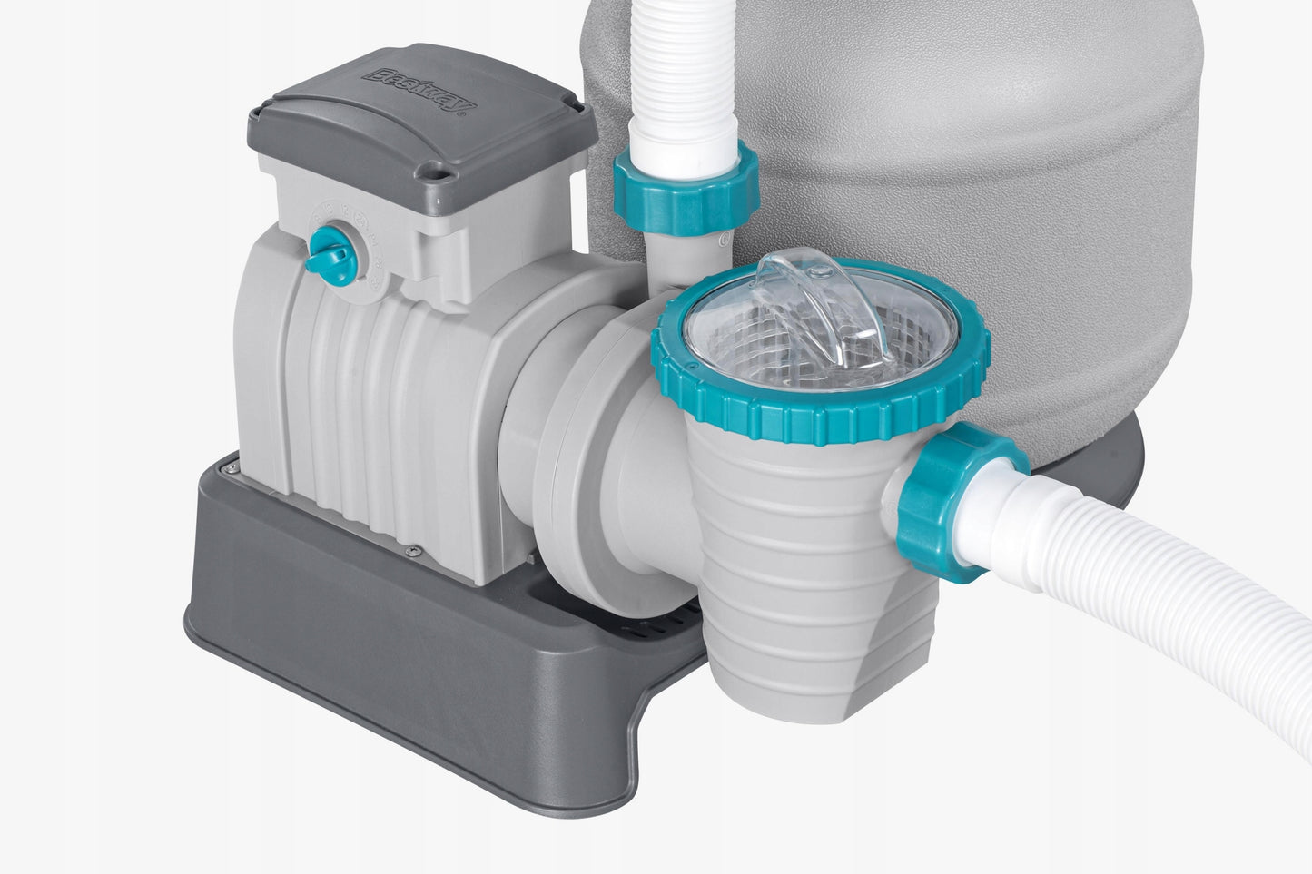 Sand pump for swimming pools filter for swimming pools 8327 L/h fittings hoses Bestway