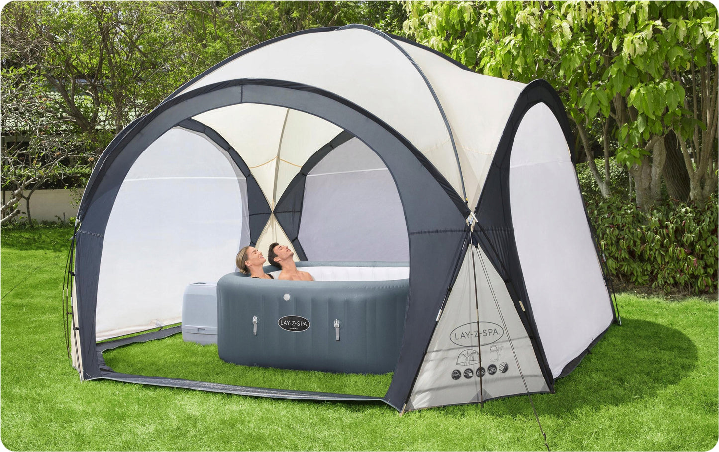 BESTWAY POOL CANOPY SPA STOGO Palapinė