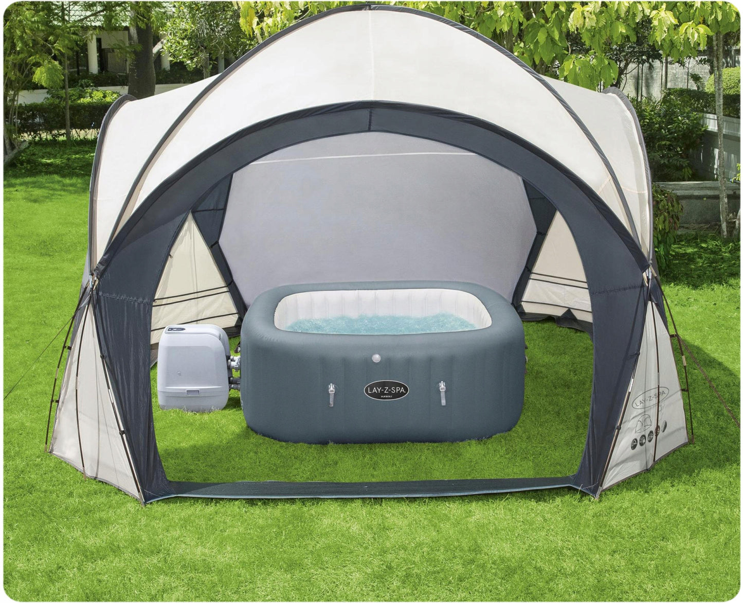 BESTWAY POOL CANOPY SPA STOGO Palapinė
