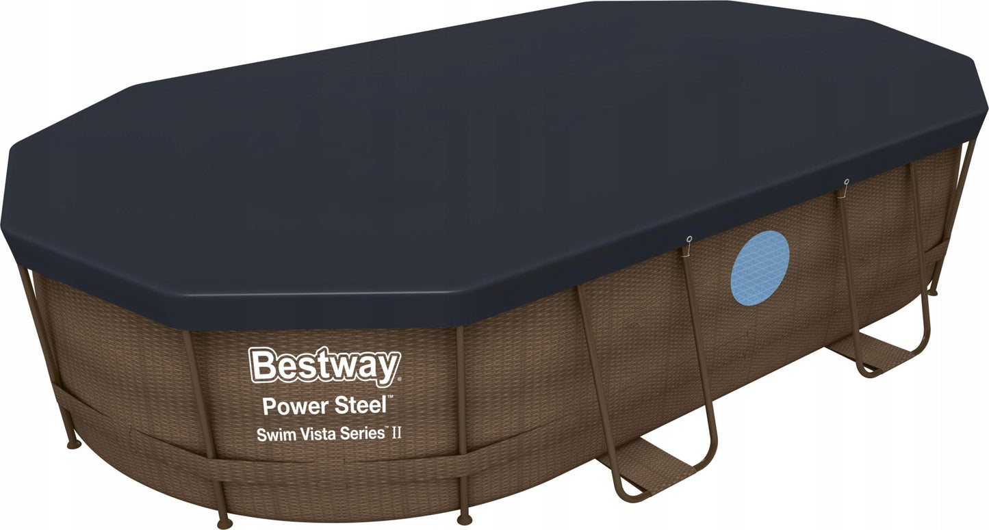OVALUS SODO SURENKAMAS BASEINAS 427x250x100 BESTWAY RINKINYS 11in1