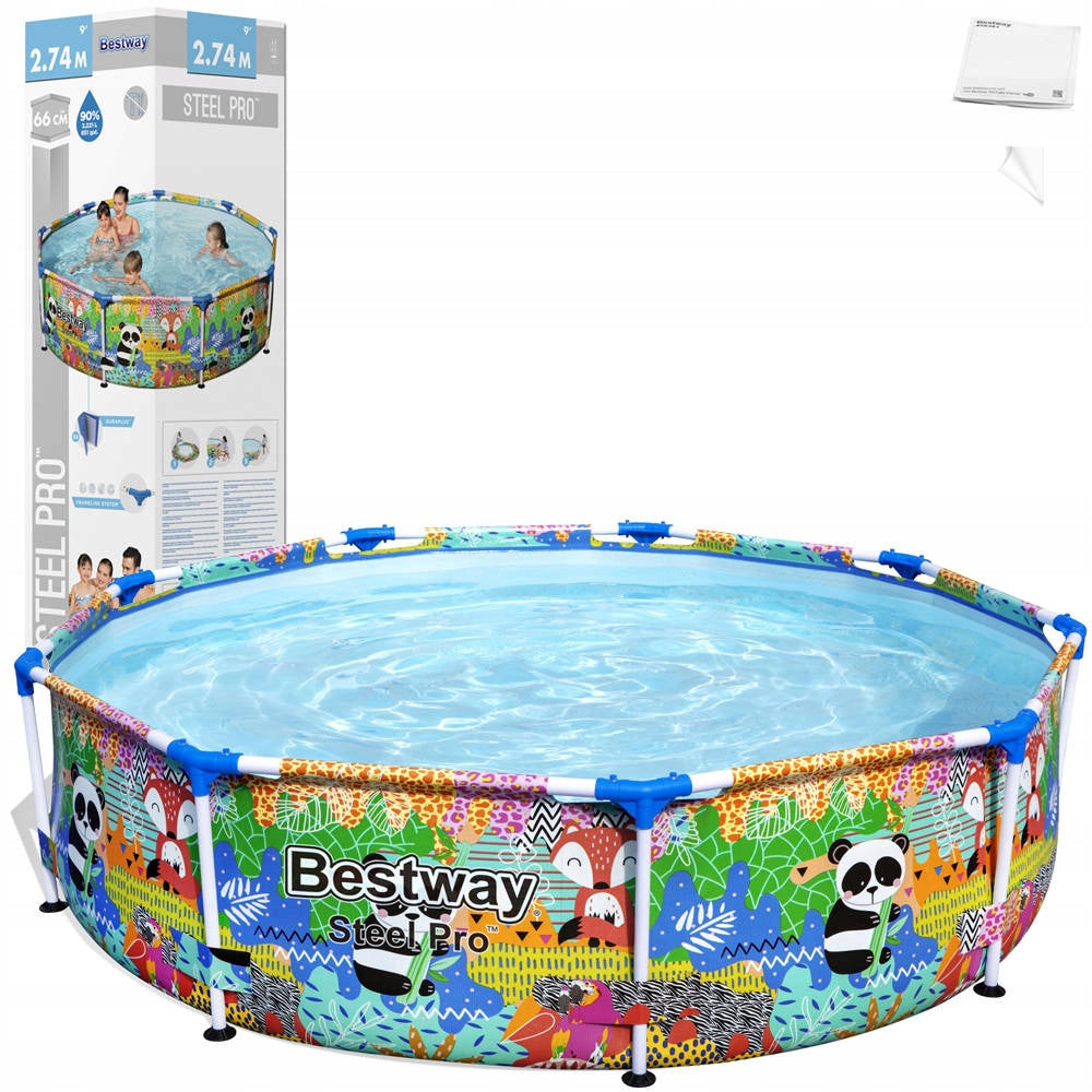 SODO SURENKAMAS BASEINAS 274x66 BESTWAY RINKINYS 4in1