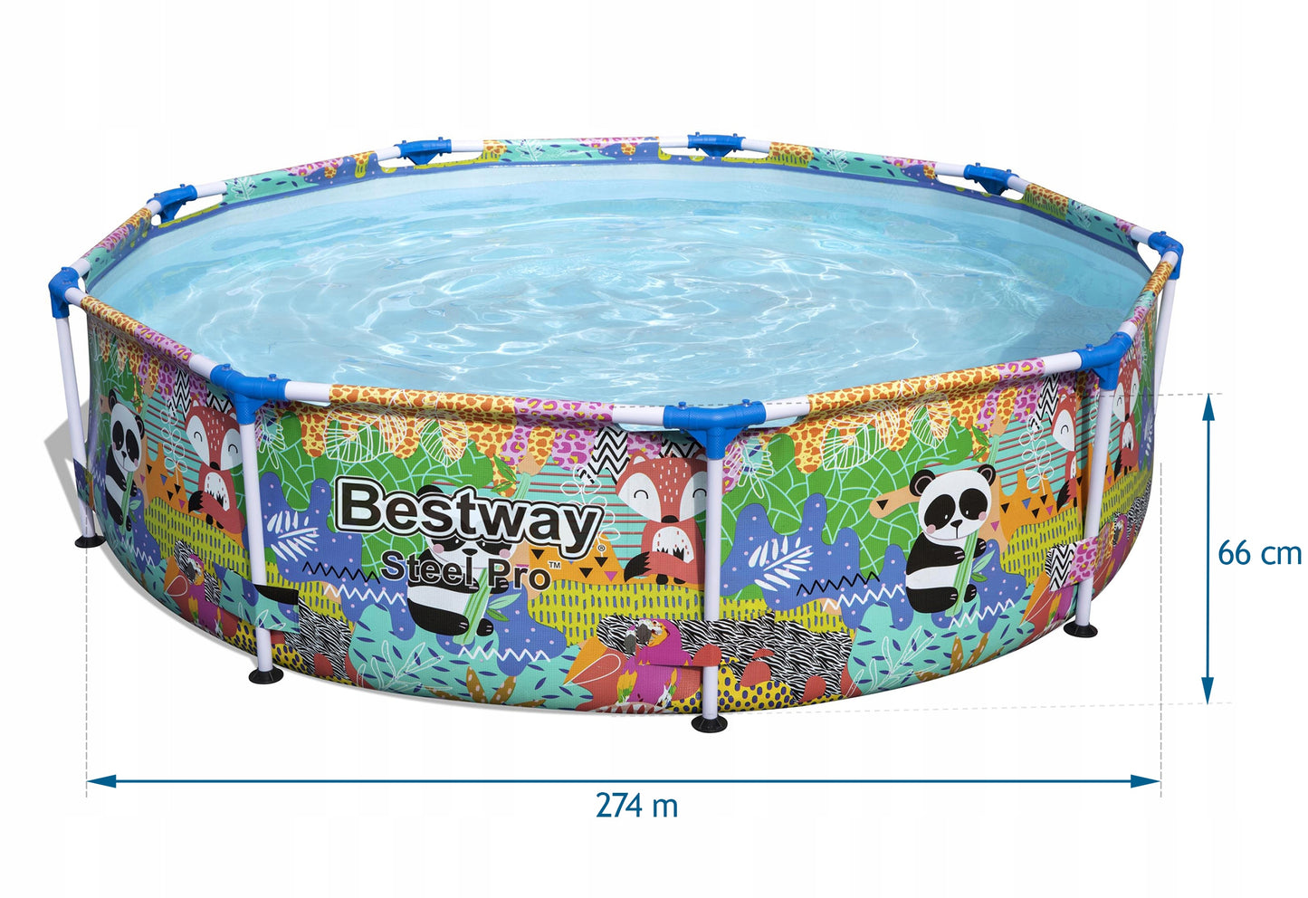 SODO SURENKAMAS BASEINAS 274x66 BESTWAY RINKINYS 4in1
