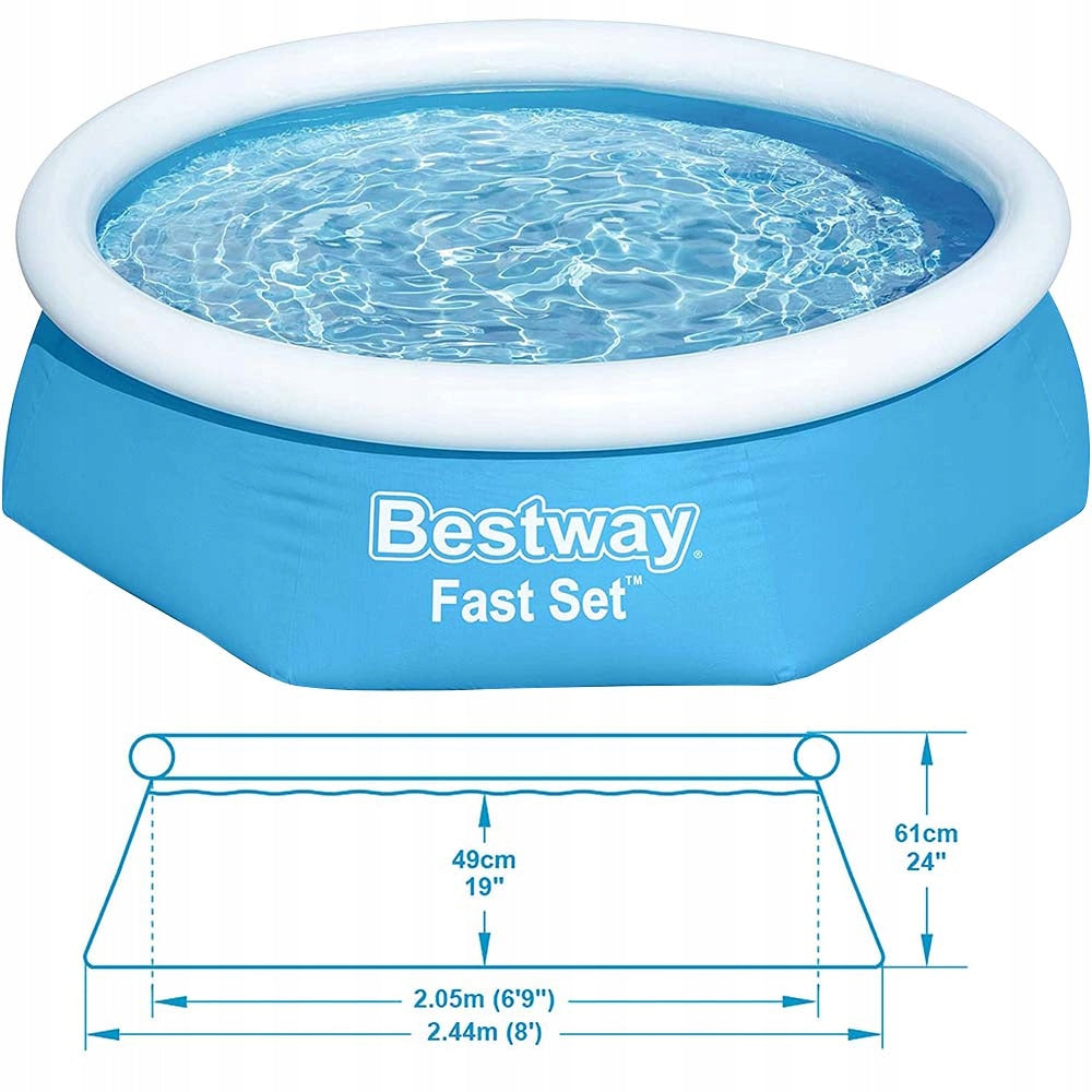 ŠEIMOS SODO BASEINAS VAIKAMS 244x61cm BESTWAY