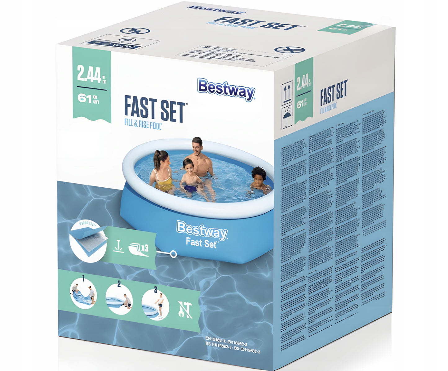 ŠEIMOS SODO BASEINAS VAIKAMS 244x61cm BESTWAY
