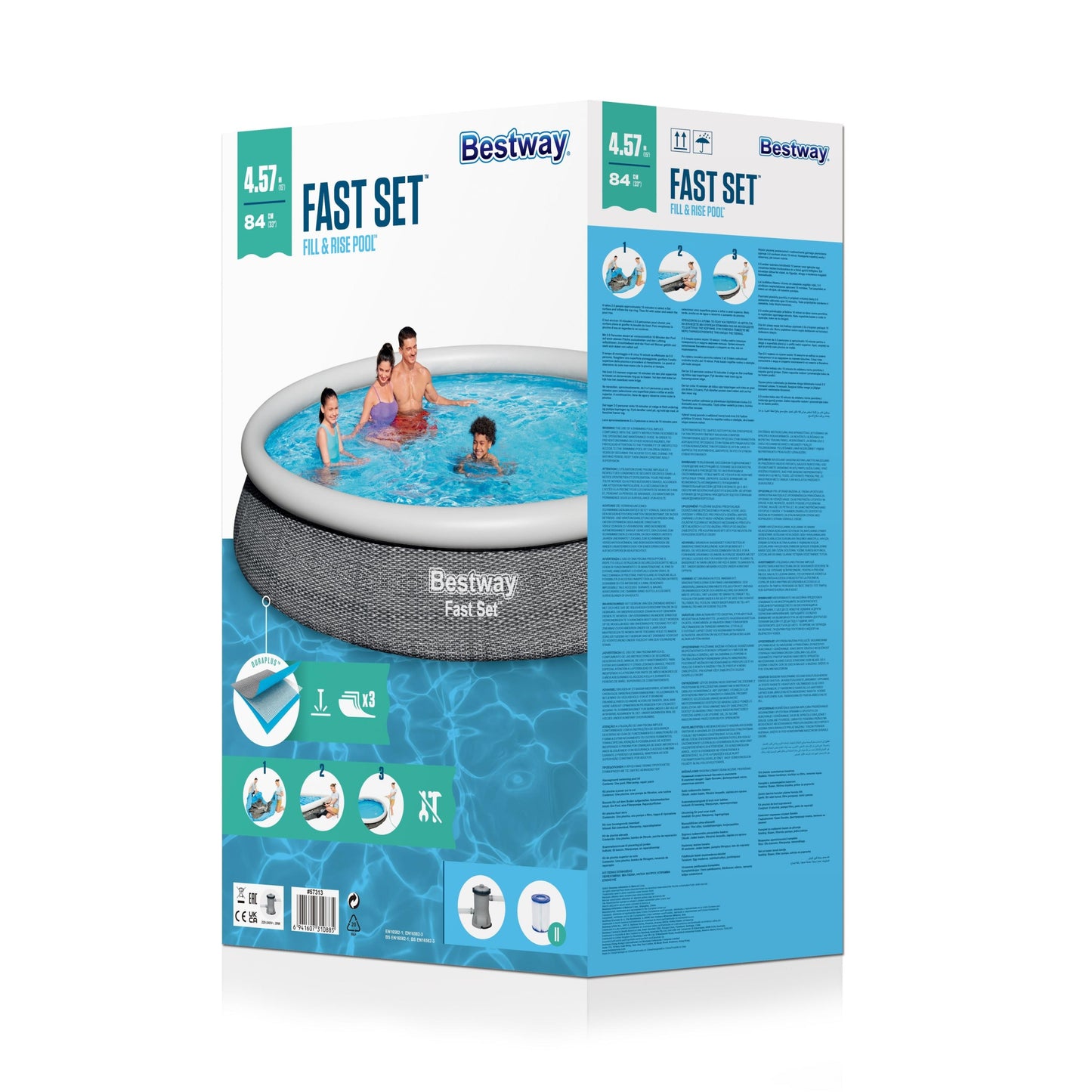 SODO BASEINAS 457x84 BESTWAY + SIURBLYS 9in1