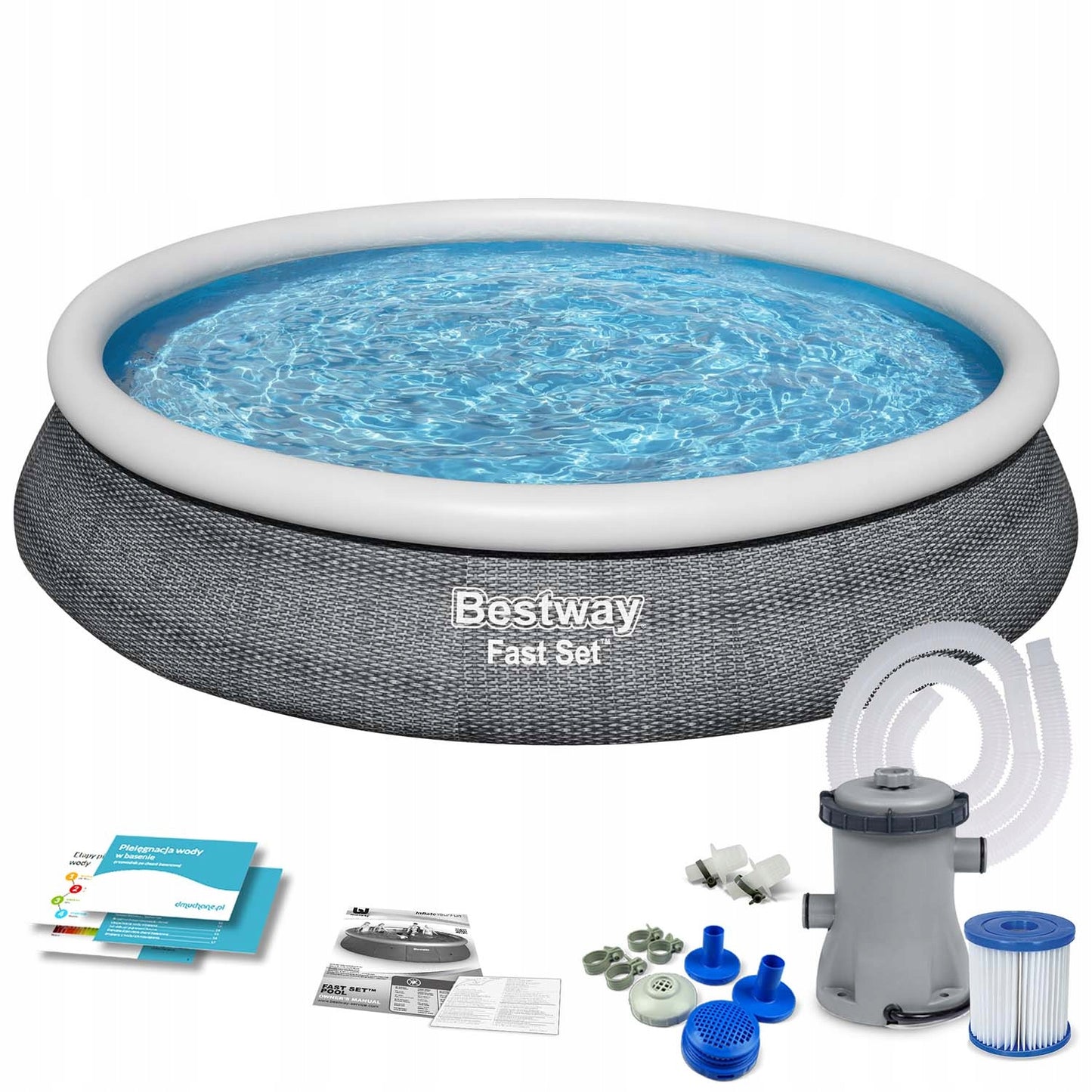 SODO BASEINAS 457x84 BESTWAY + SIURBLYS 9in1