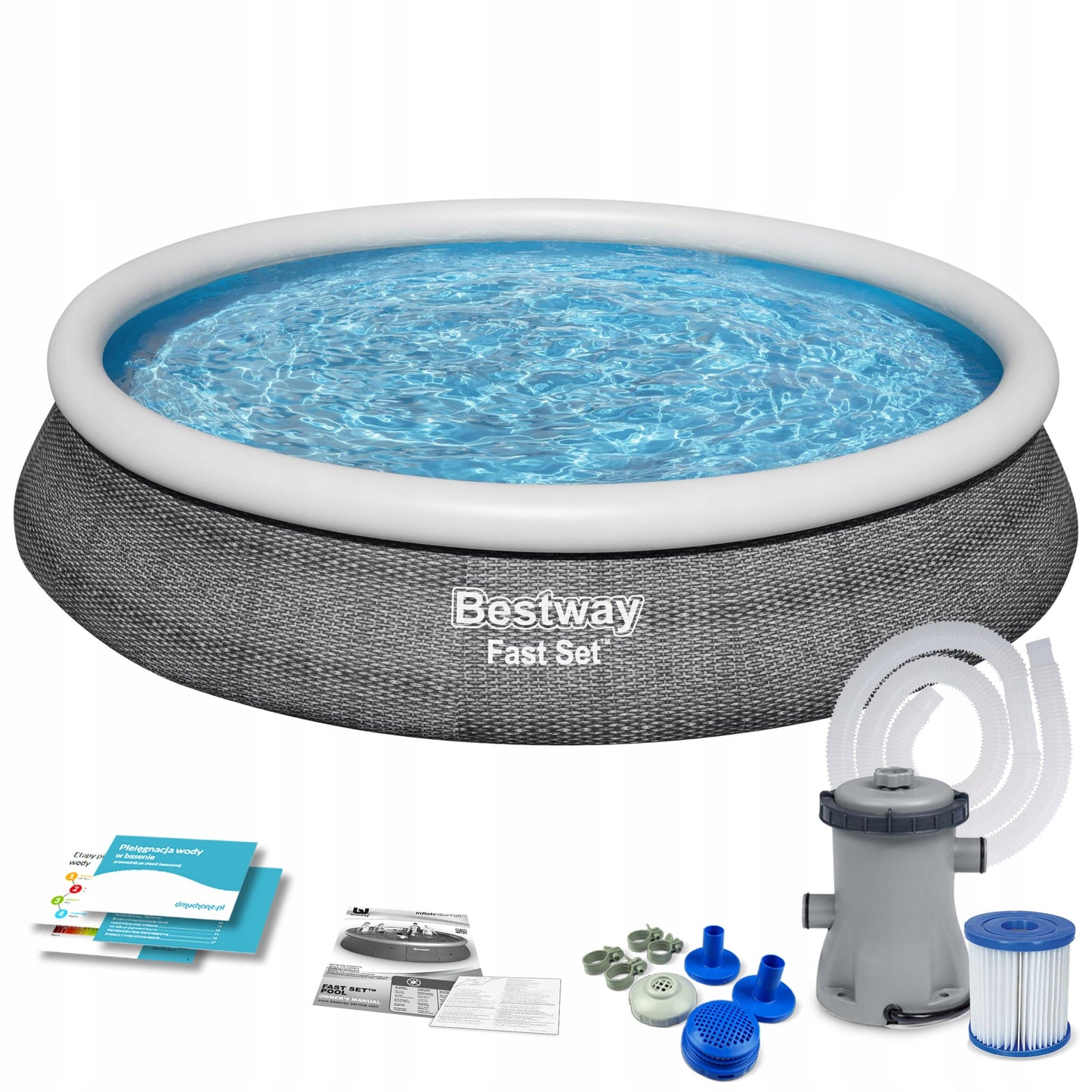 SODO BASEINAS 457x84 BESTWAY + SIURBLYS 9in1