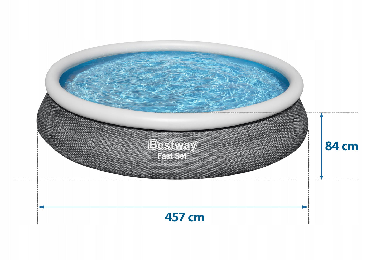 SODO BASEINAS 457x84 BESTWAY + SIURBLYS 9in1