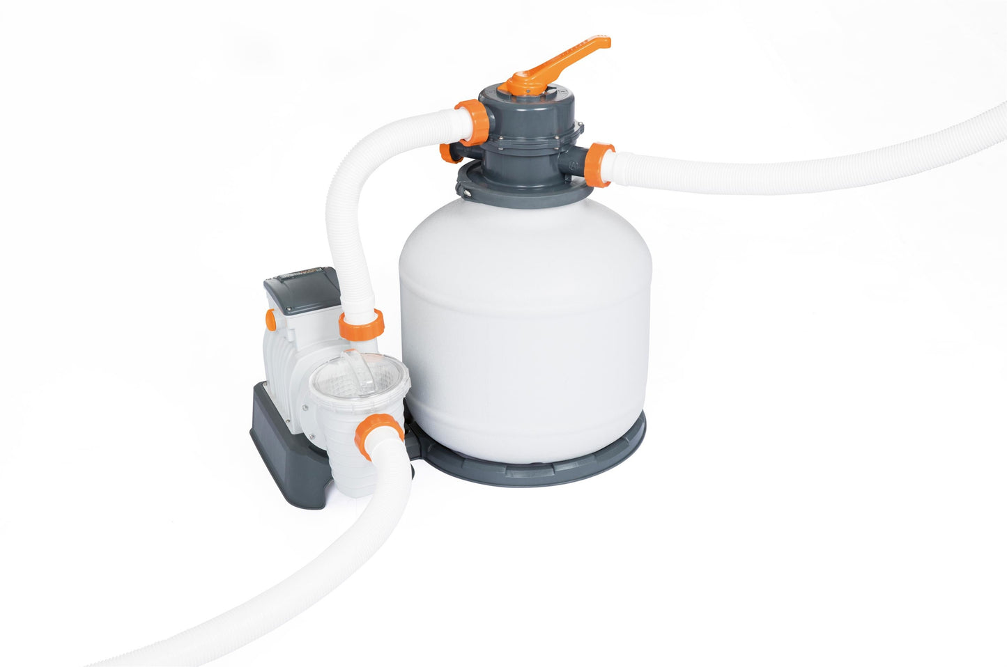 Smėlio siurblys baseino filtrui 8327 l/h + smėlio 25kg jungiamosios žarnos Bestway