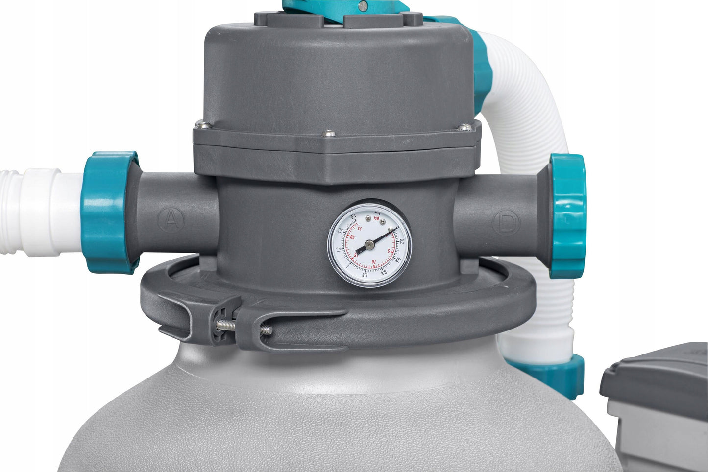 Smėlio siurblys baseino filtrui 8327 l/h + smėlio 25kg jungiamosios žarnos Bestway