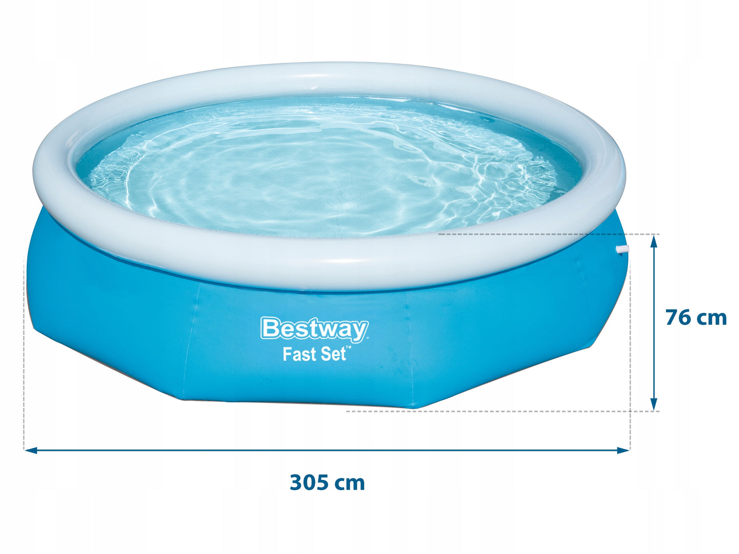 ŠEIMOS SODO BASEINAS 305x76 BESTWAY