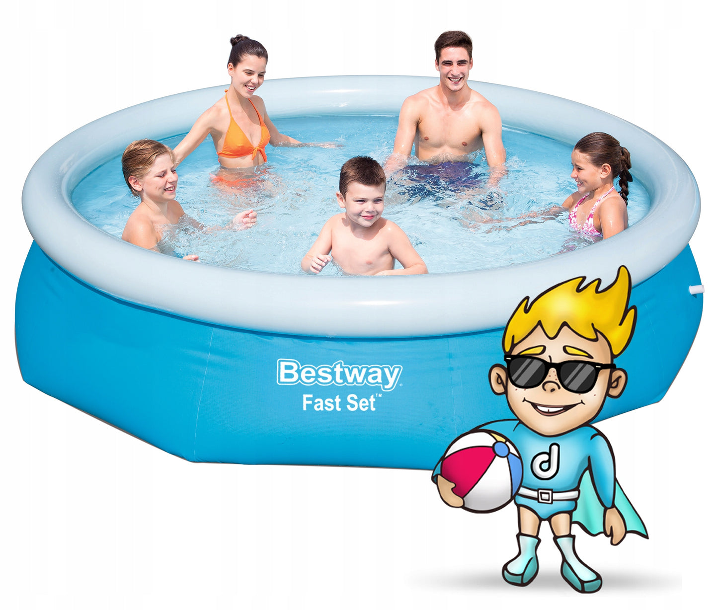 ŠEIMOS SODO BASEINAS 305x76 BESTWAY