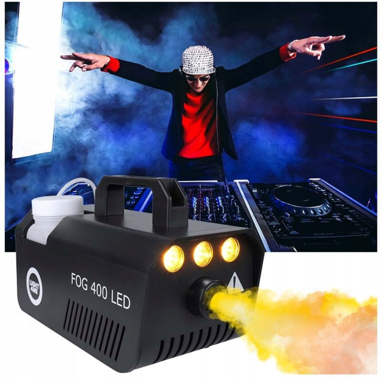 Dūmų generatorius FOG 400 LED
