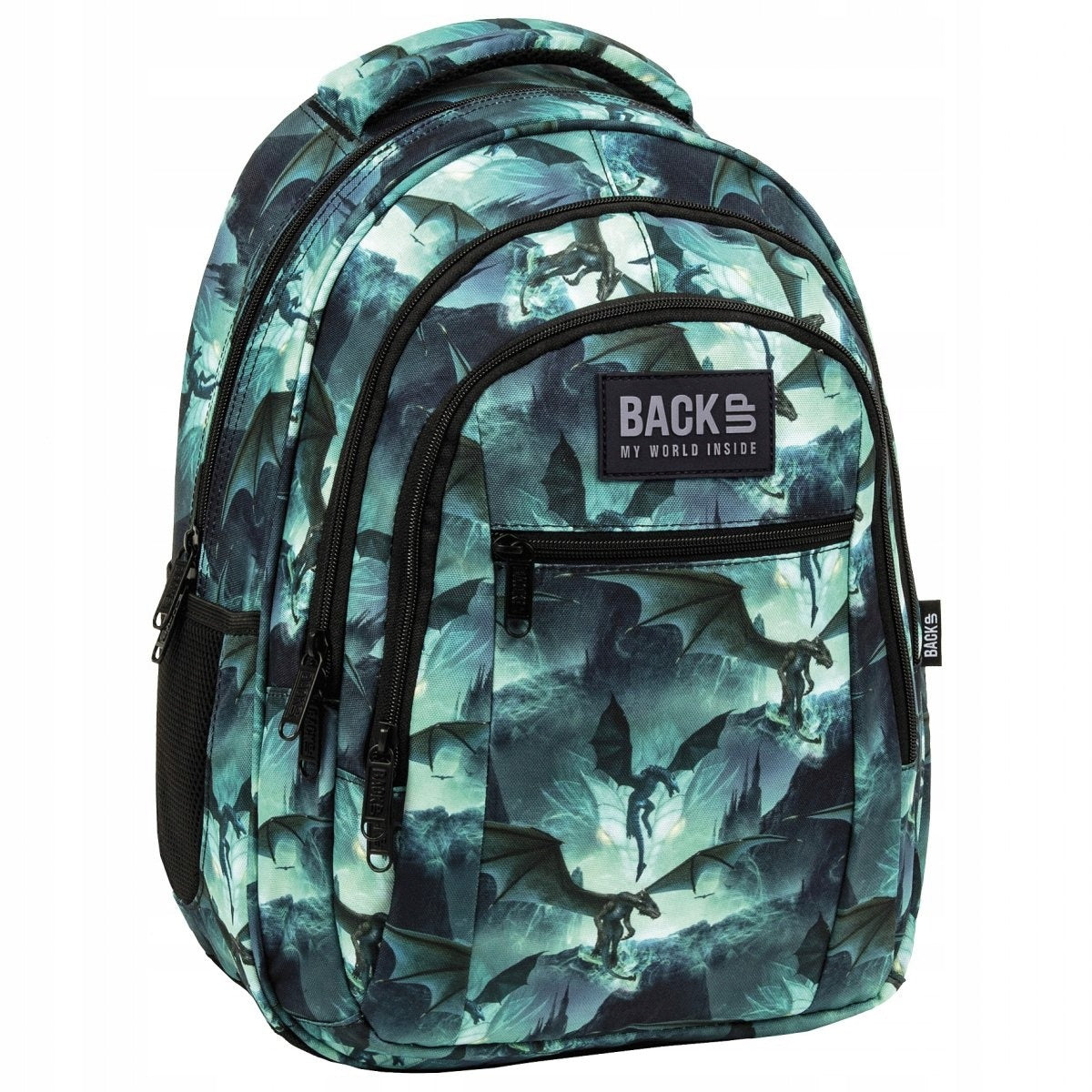 Mokykline kuprine BackUP 26L – Dragon (PLB5O35)