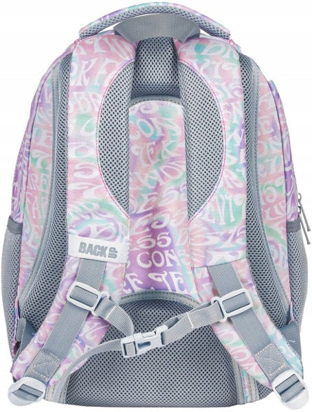 Mokykline kuprine BackUP 26L – Cream Letters (O18)