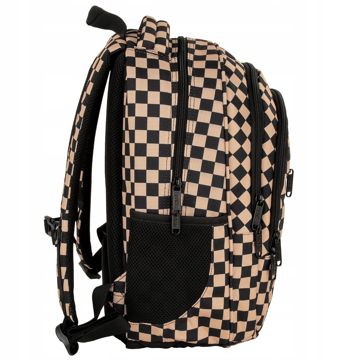 Mokykline kuprine BackUP 26L – Checkerboard Beige