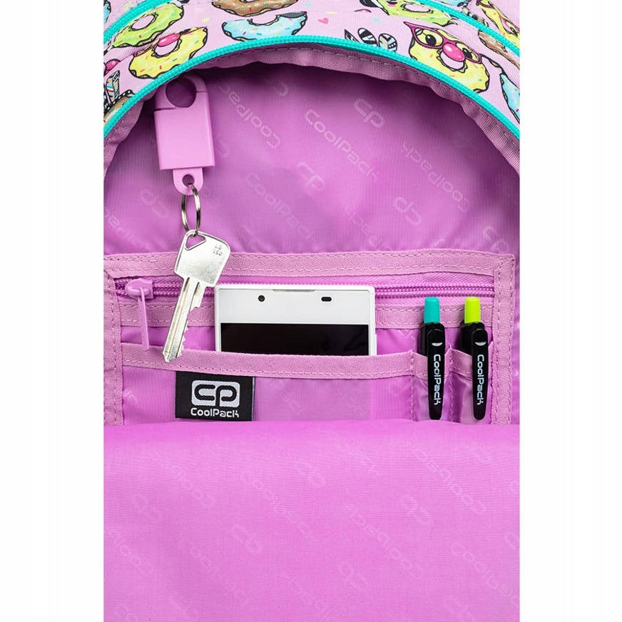 Mokykline kuprine COOLPACK 26L – HAPPY DONUT