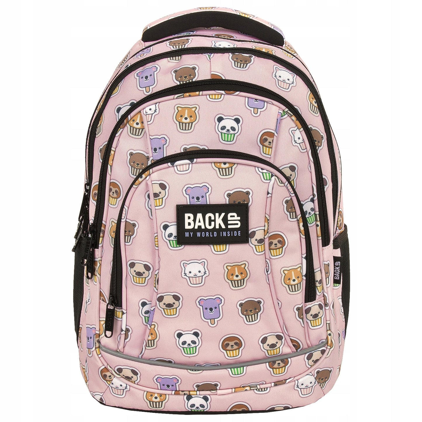 Mokykline kuprine BackUP 26L – Animals Girl (A30)