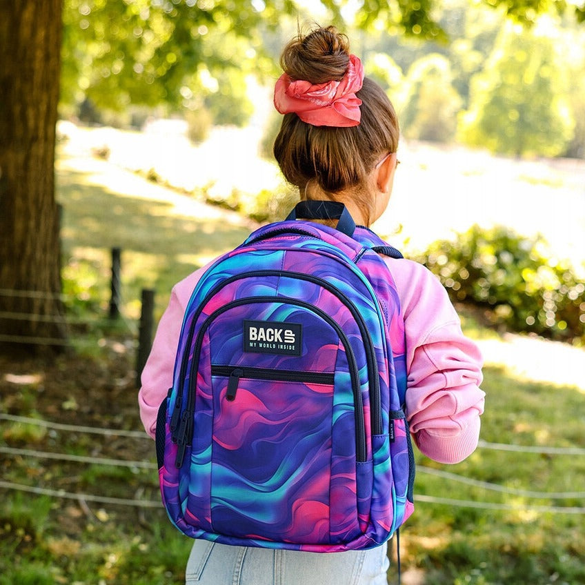 Mokykline kuprine BackUP 26L – Colorful Dream (O31)