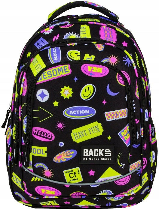Mokykline kuprine BackUP 26L – Y2K Moments (X11)