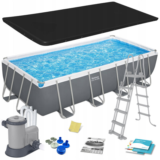 Sodo baseinas 549x274x122cm Bestway 11in1 rinkinys