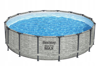 APVALUS SODO SURENKAMAS BASEINAS 549x122cm BESTWAY RINKINYS 18in1
